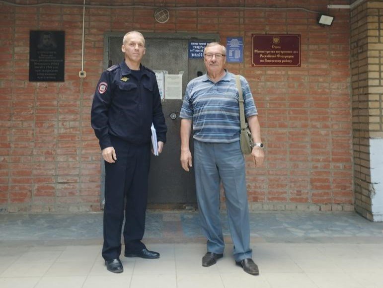 Член Общественного совета посетил отдел полиции «Веневский»